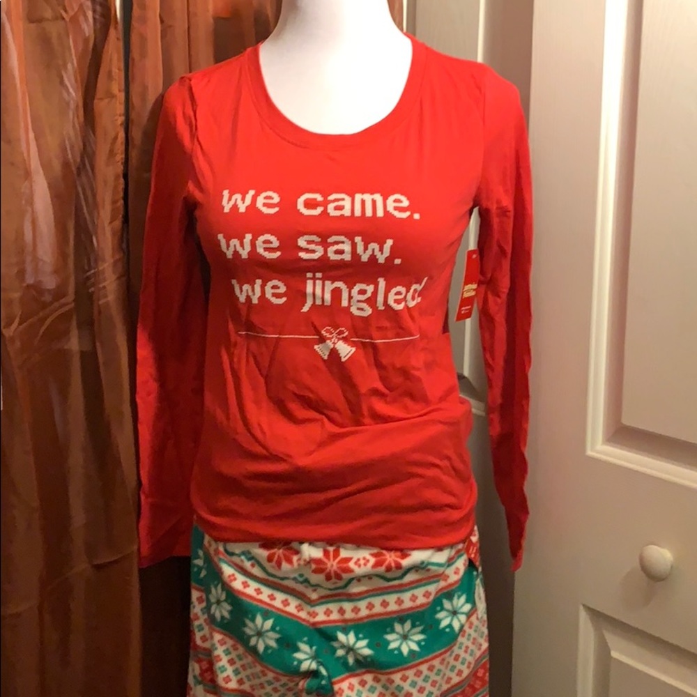 Christmas PJ set.